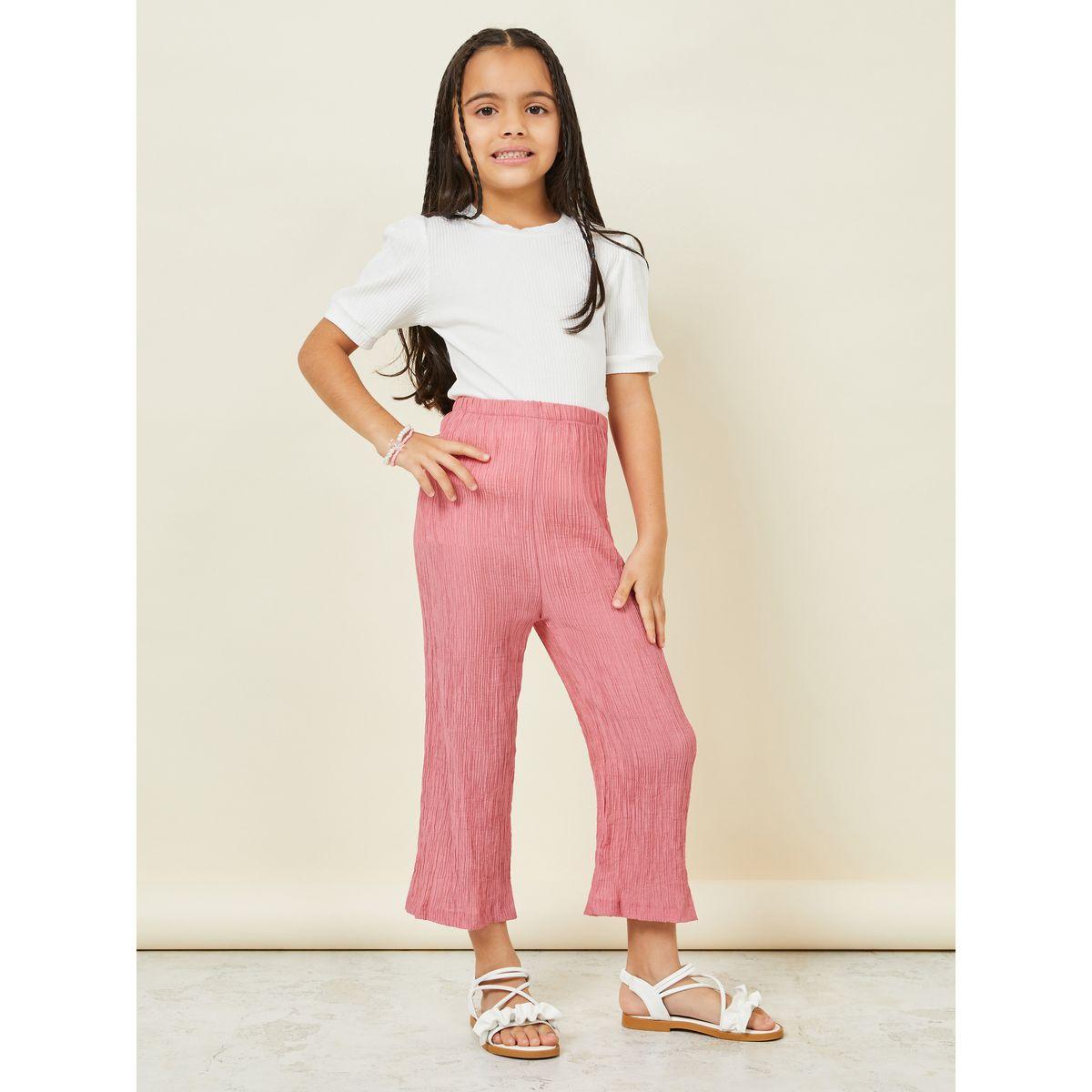 Styli High Rise Stripe Textured Linen Pants-girls-clothing-bottoms-trousers-image-1