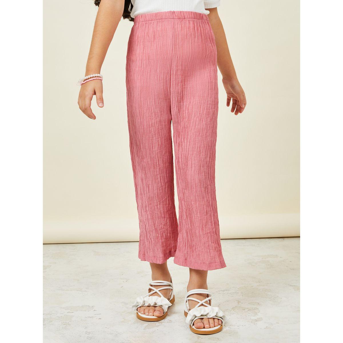 Styli High Rise Stripe Textured Linen Pants-girls-clothing-bottoms-trousers-image-2