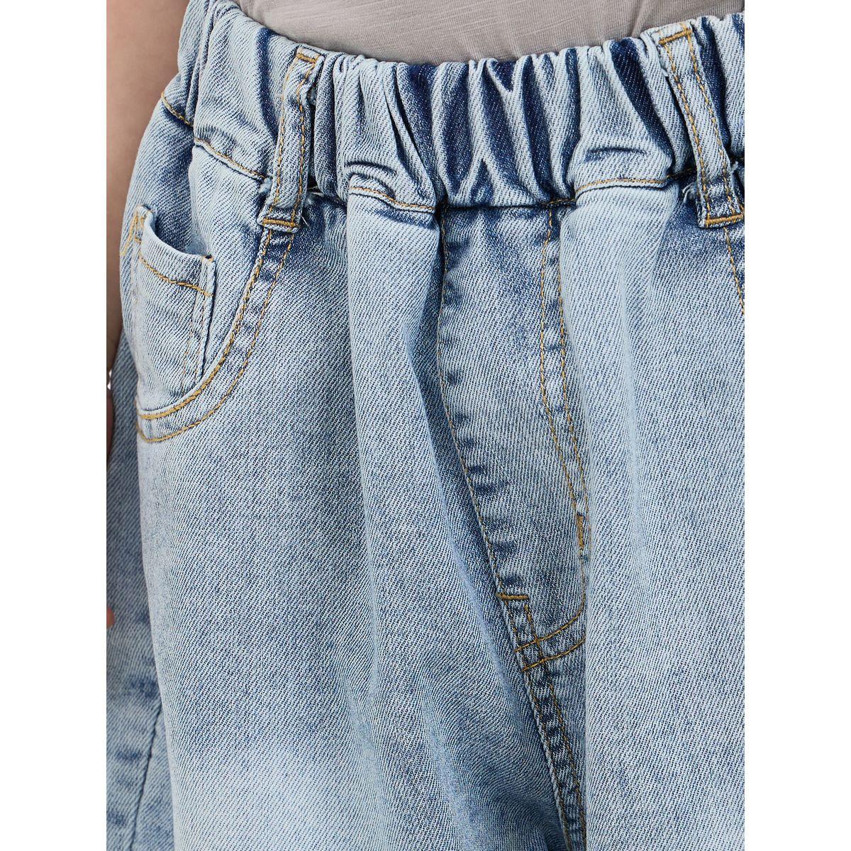 Styli Mid Wash Bermuda Denim Shorts-boys-clothing-bottoms-shorts-image-3