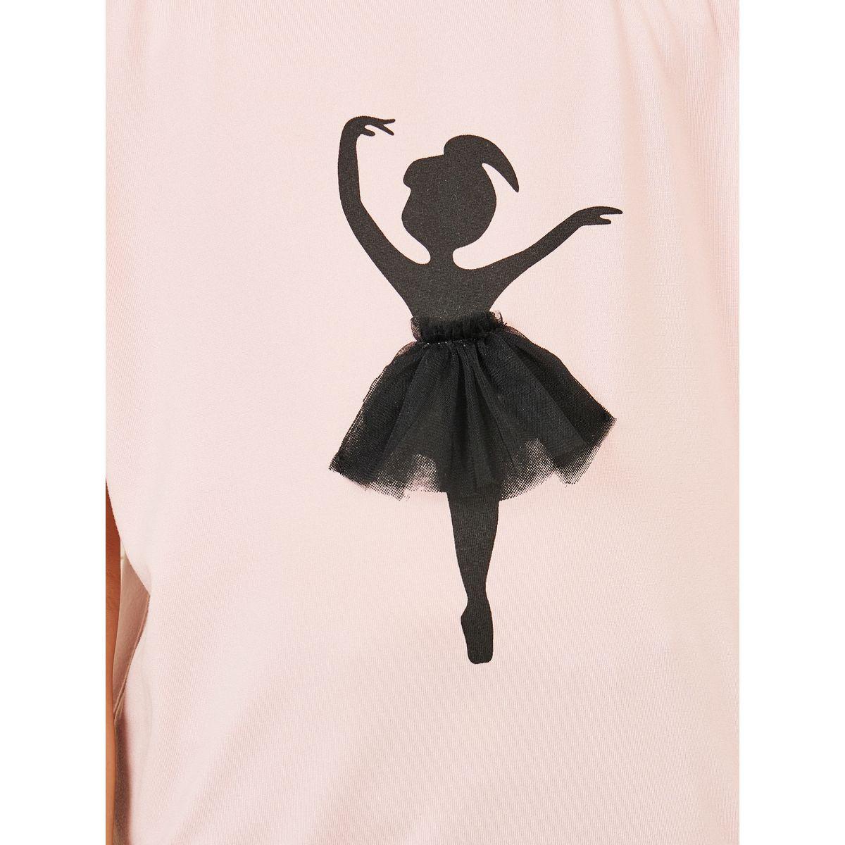 تيشيرت بتفاصيل شبكية وطبعة جرافيك-girls-clothing-tshirts-image-3