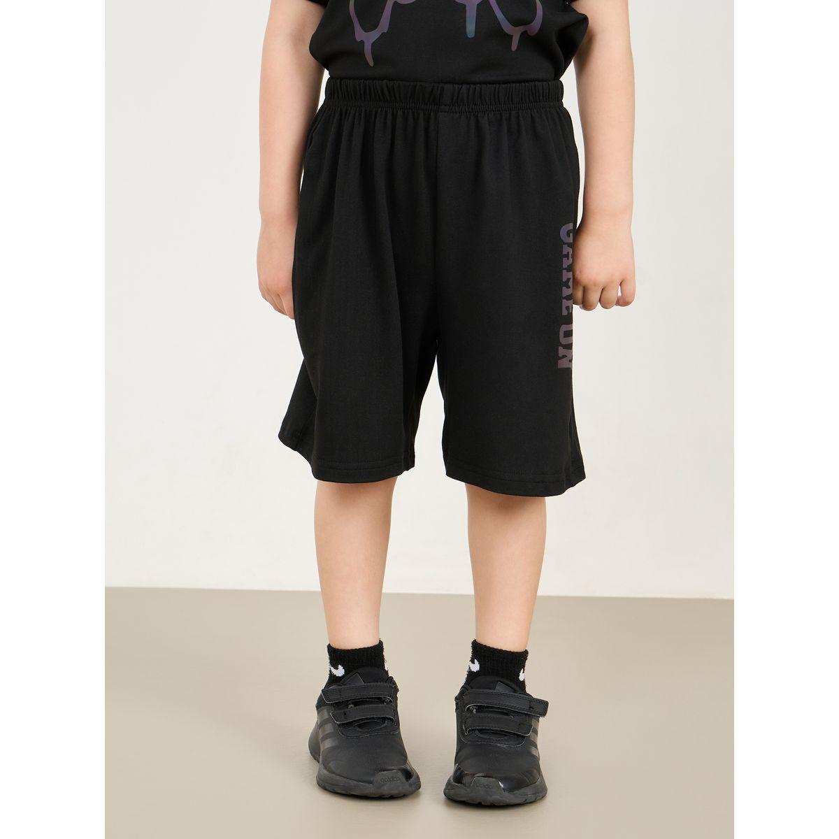 Styli Game Graphic Print T-Shirt & Shorts Set-boys-clothing-setsandcoords-image-6