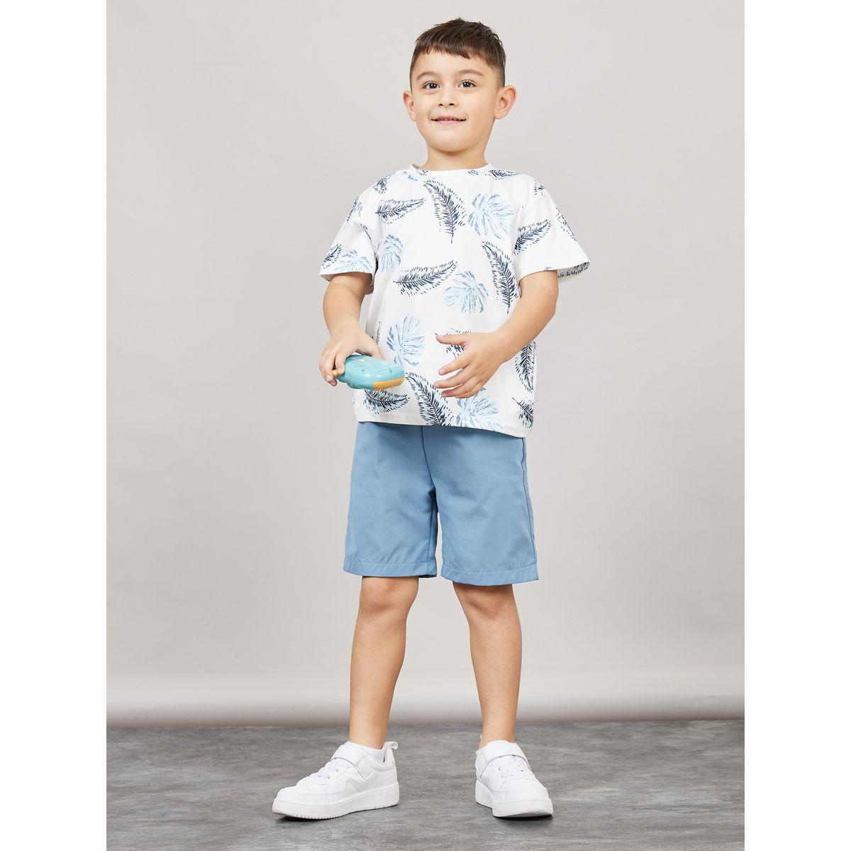 Styli All Over Print T-shirt and Short Set-boys-clothing-setsandcoords-image-2