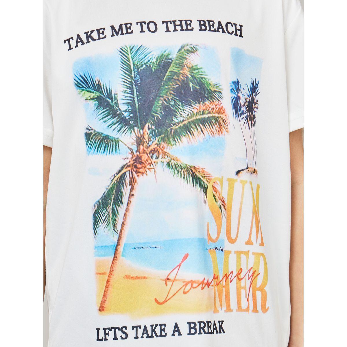 Styli Tropical Print Loose Fit T-shirt and Short Set-boys-clothing-setsandcoords-image-3
