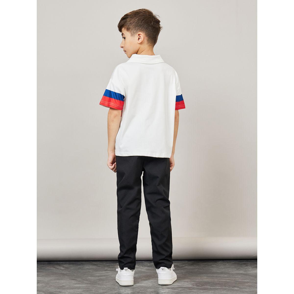 Styli Colorblock Print T-shirt and Straight Leg Pant Set-boys-clothing-setsandcoords-image-5