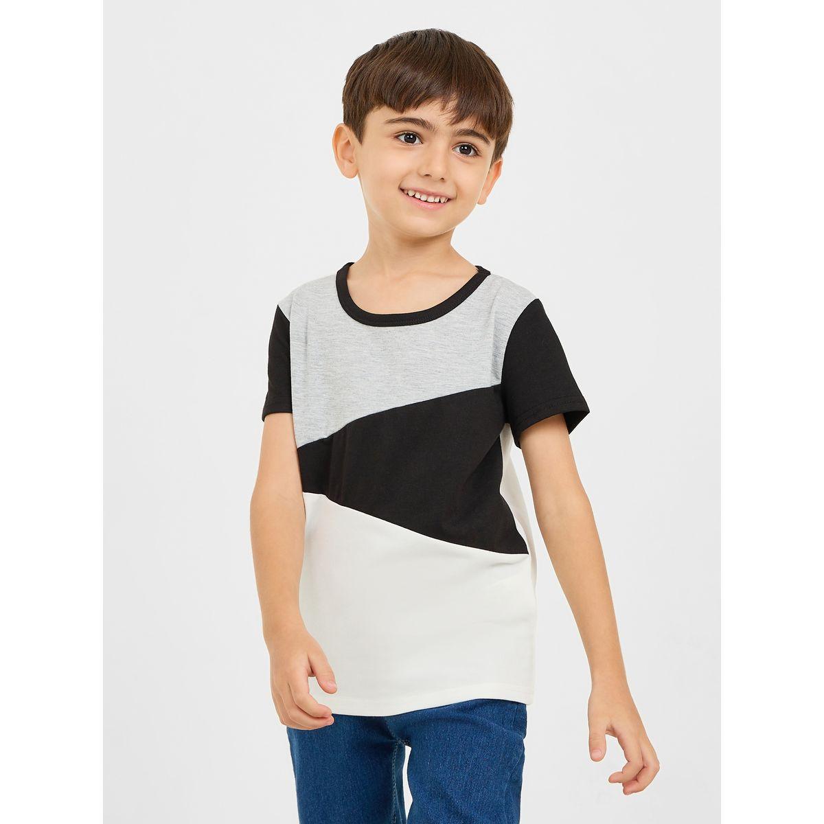 Styli Colorblock Short Sleeve T-Shirt-boys-clothing-tshirtsandpolos-image-1
