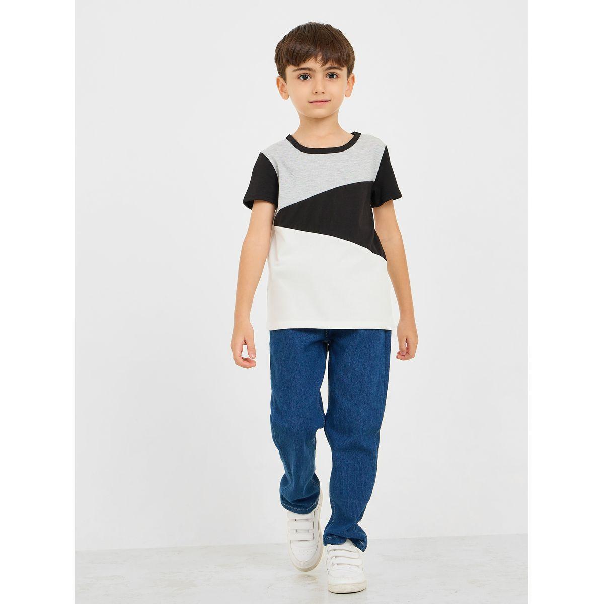 Styli Colorblock Short Sleeve T-Shirt-boys-clothing-tshirtsandpolos-image-2