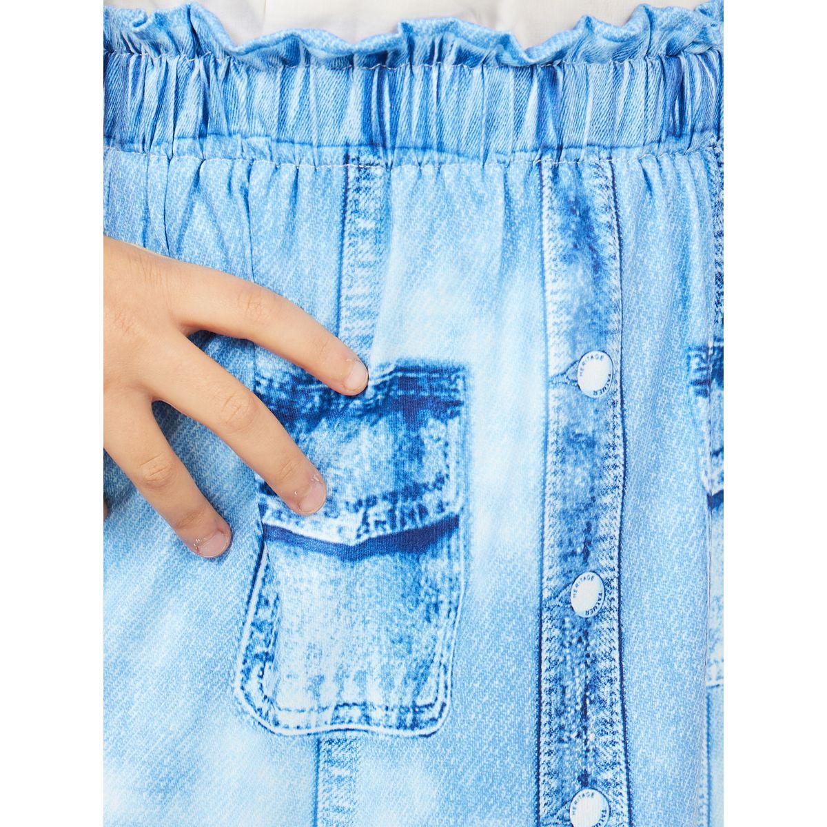 تنورة قصيرة بخصر بيبر باغ-girls-clothing-bottoms-skirts-image-3