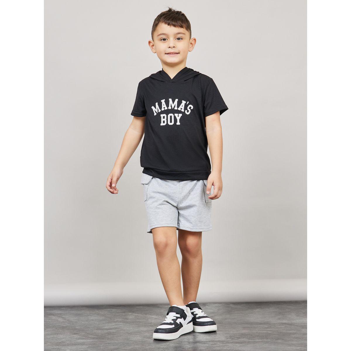 Styli Mama's Boy Printed Hooded T-shirt-boys-clothing-tshirtsandpolos-image-2