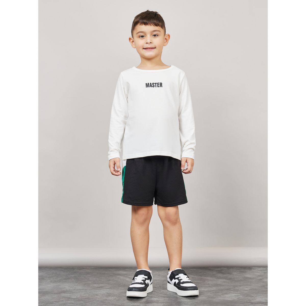 Styli Side Colorblock Panel Short-boys-clothing-bottoms-shorts-image-2
