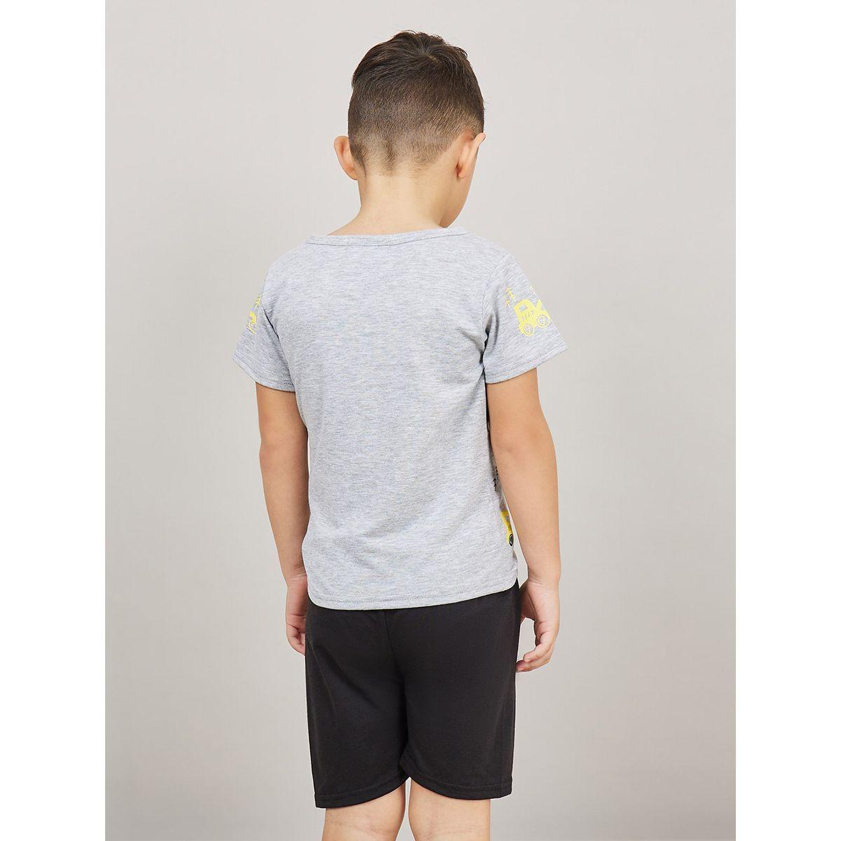 مجموعة من شورت وتيشيرت بطبعات-boys-clothing-nightwear-image-5