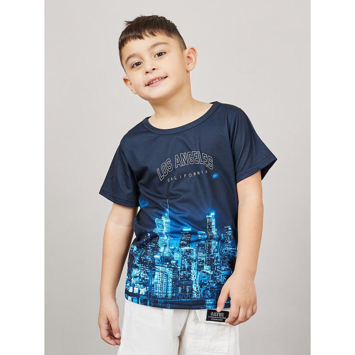 Styli Los Angeles Printed T-shirt-boys-clothing-tshirtsandpolos-image-1