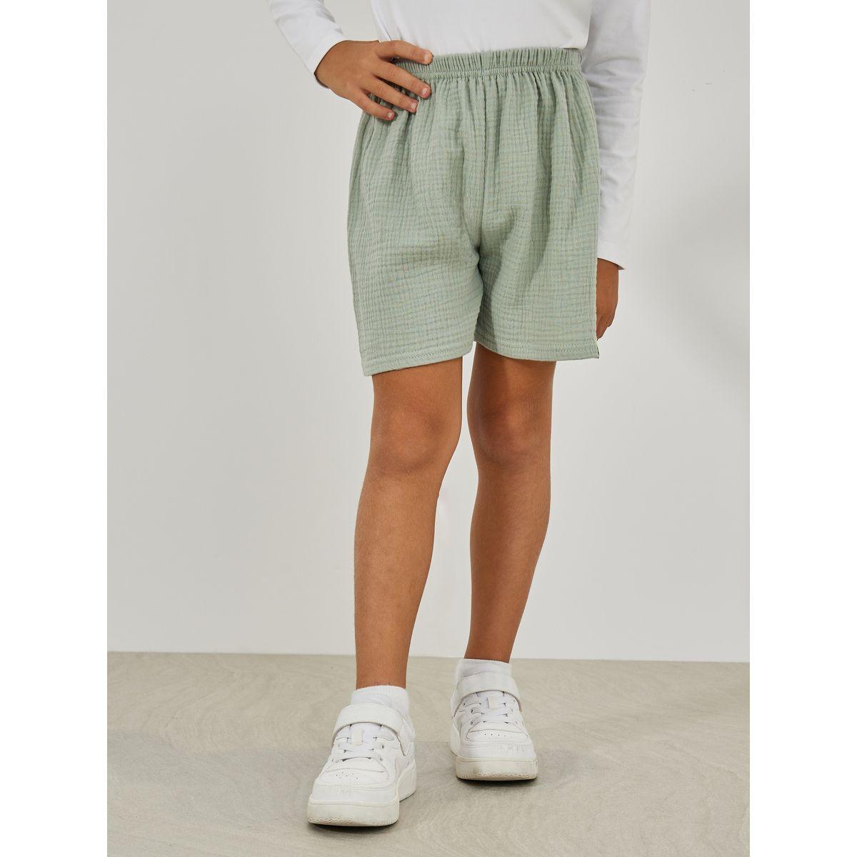 Styli Textured Patch Detail Shorts-boys-clothing-bottoms-shorts-image-1