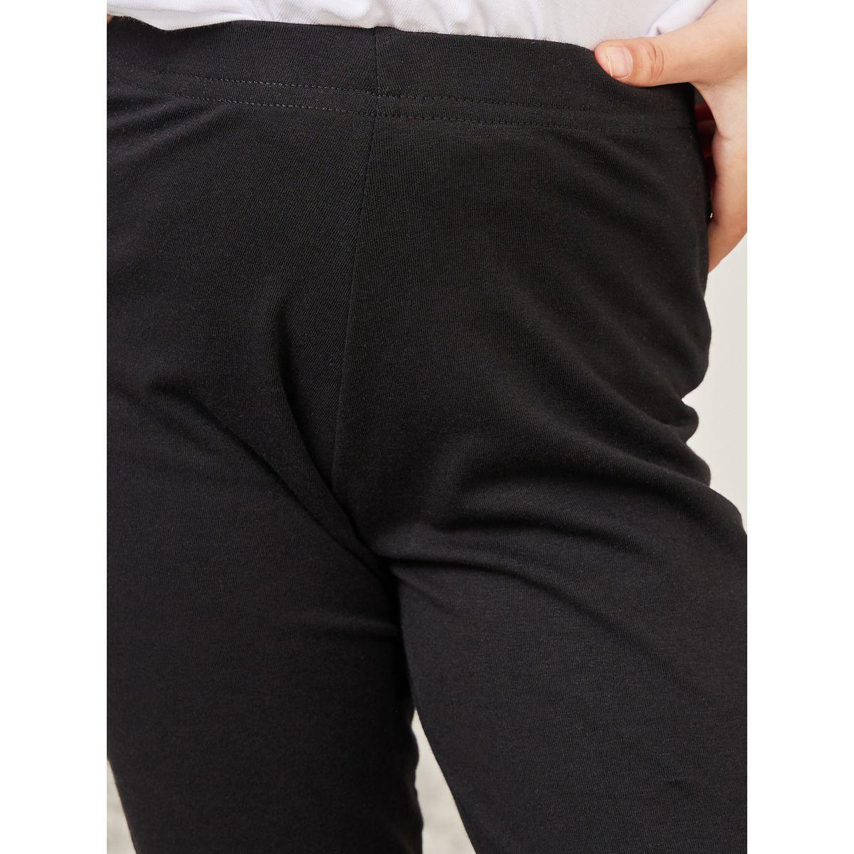 Styli Solid High Rise Leggings-girls-clothing-bottoms-leggings-image-3