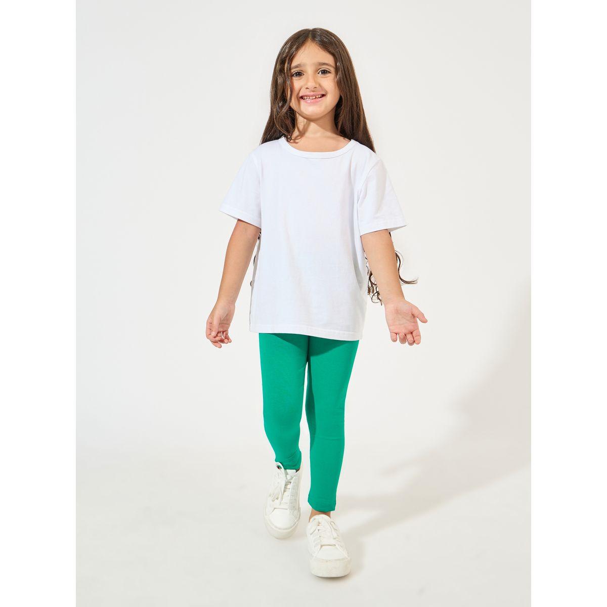 Styli Solid High Rise Leggings-girls-clothing-bottoms-leggings-image-2