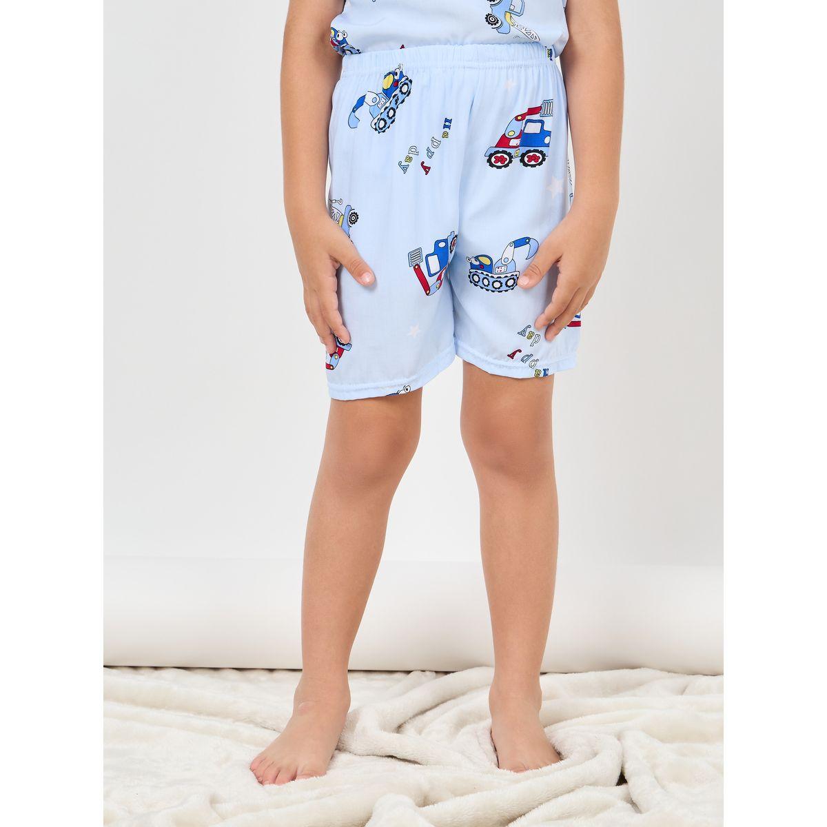 مجموعة من شورت وتيشيرت بطبعات جرافيك-boys-clothing-nightwear-image-5