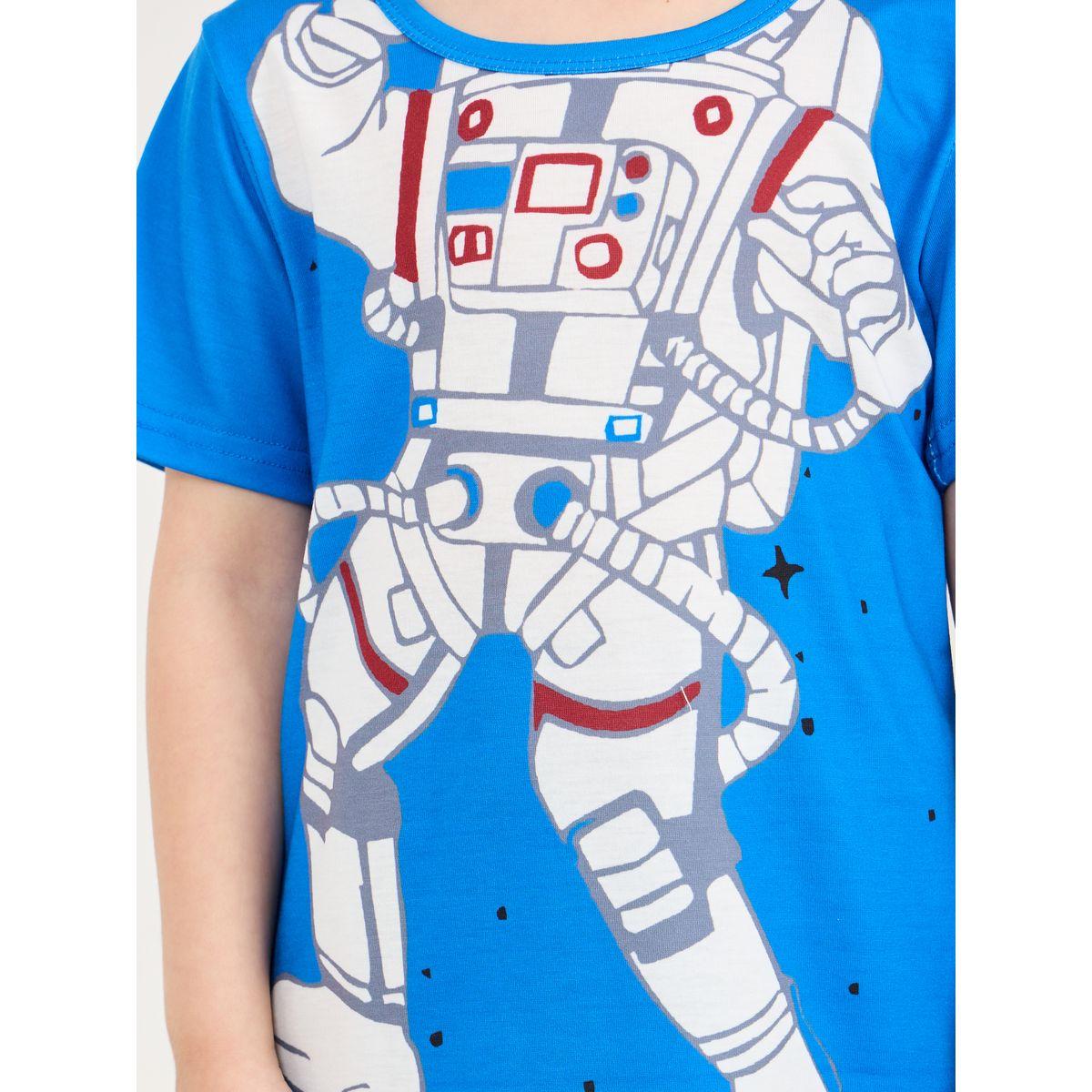 Styli Spaceman Print Regular Fit T-shirt-boys-clothing-tshirtsandpolos-image-3