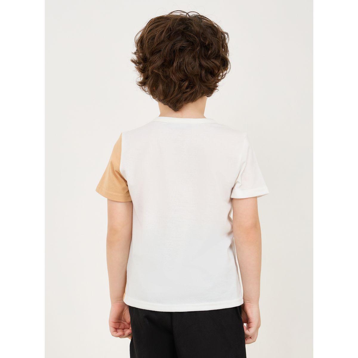 مجموعة من شورت وتيشيرت بنمط كتل الالوان-boys-clothing-tshirtsandpolos-image-4
