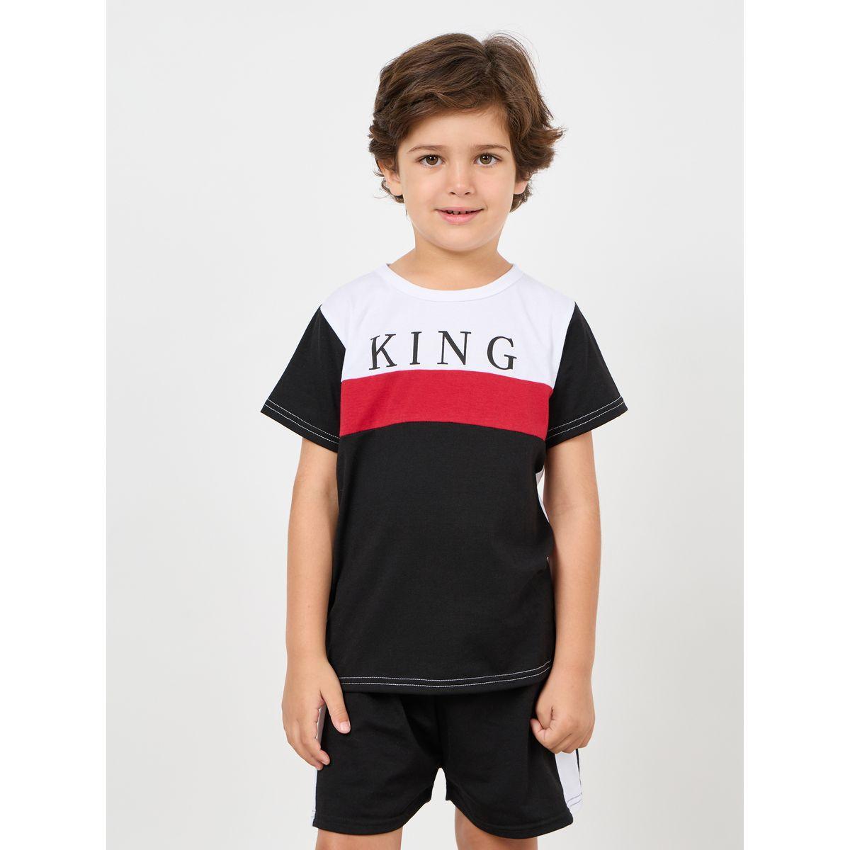 مجموعة من شورت وتيشيرت بنمط كتل الالوان-boys-clothing-setsandcoords-image-2