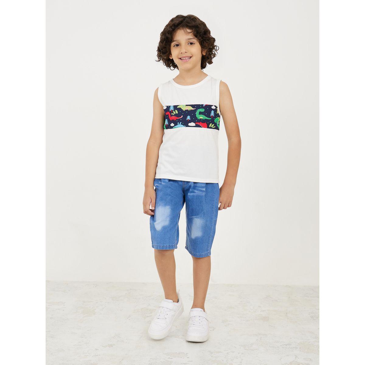Styli Dinosaur Panel Print Tank-boys-clothing-tshirtsandpolos-image-3