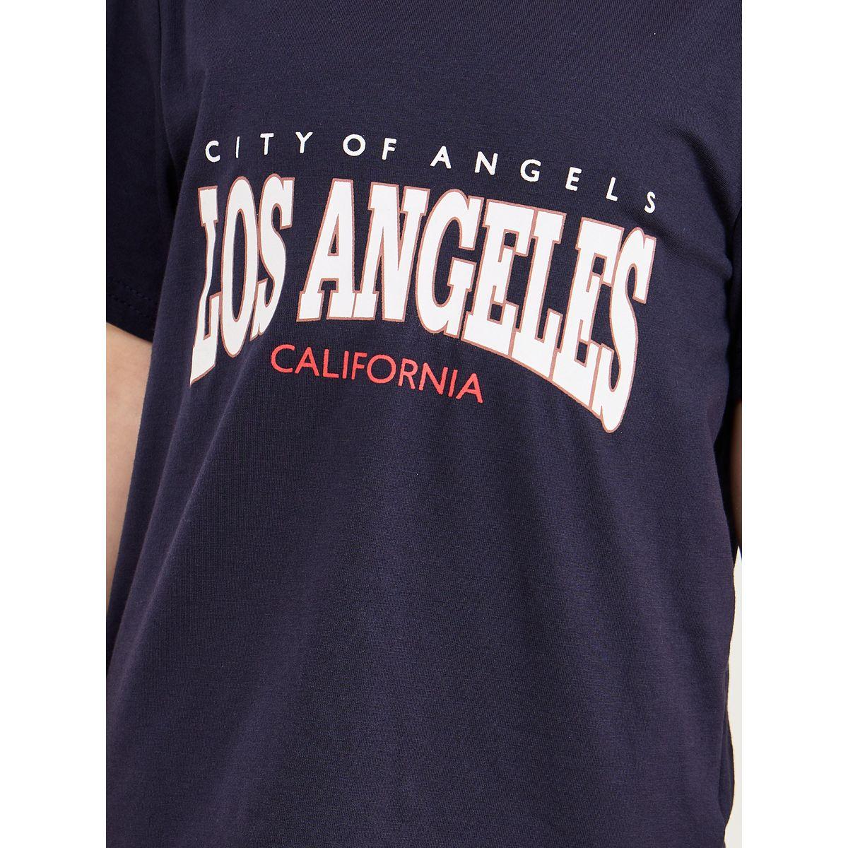 Styli Oversize Los Angeles Printed T-shirt & Short Set-boys-clothing-setsandcoords-image-3