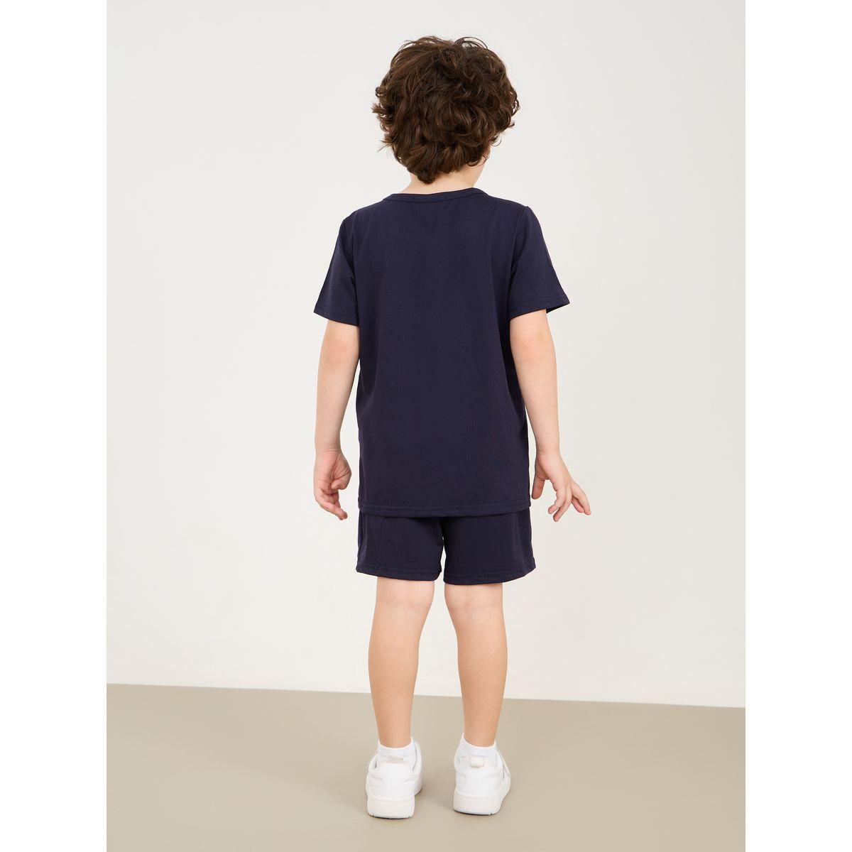Styli Oversize Los Angeles Printed T-shirt & Short Set-boys-clothing-setsandcoords-image-4