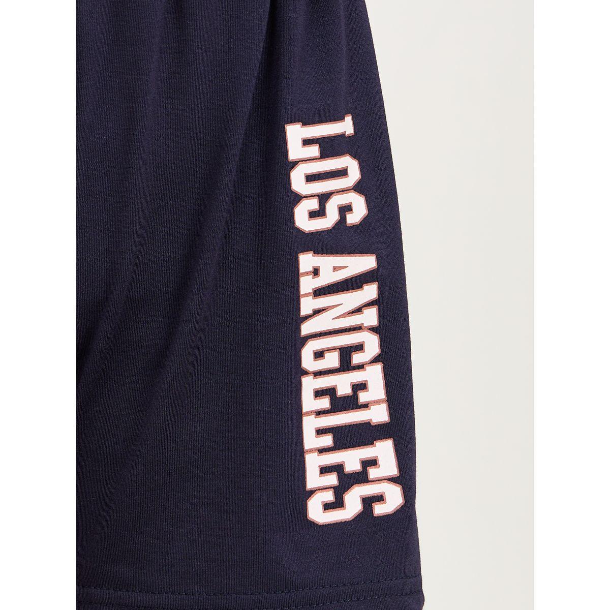 Styli Oversize Los Angeles Printed T-shirt & Short Set-boys-clothing-setsandcoords-image-6