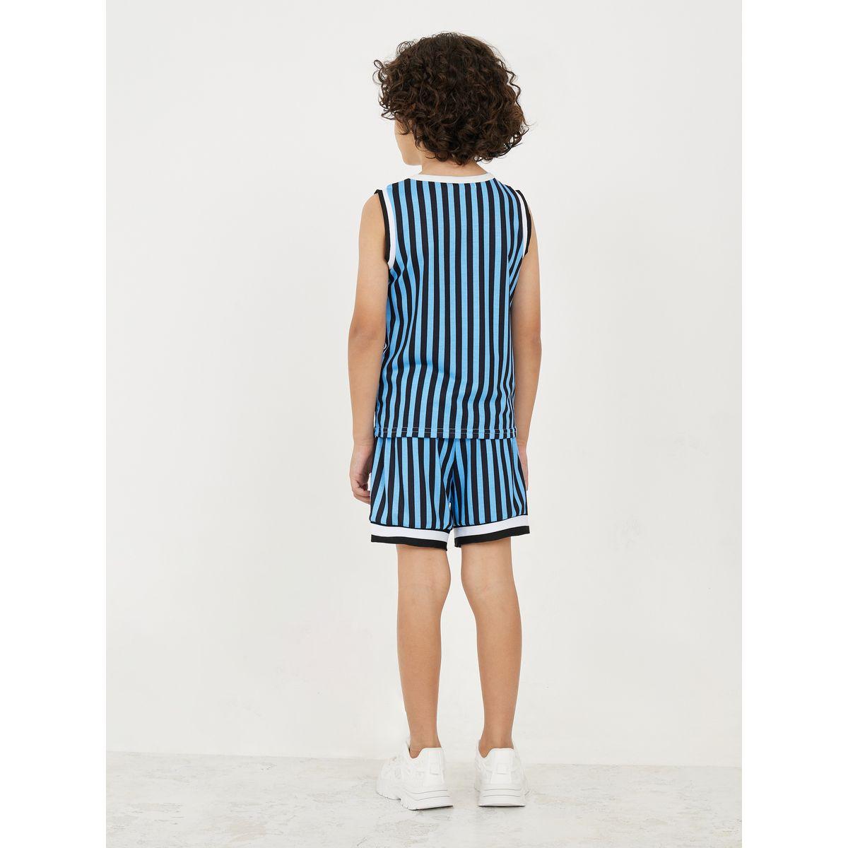 Styli Striped Printed Tank & Short Set-boys-clothing-setsandcoords-image-5