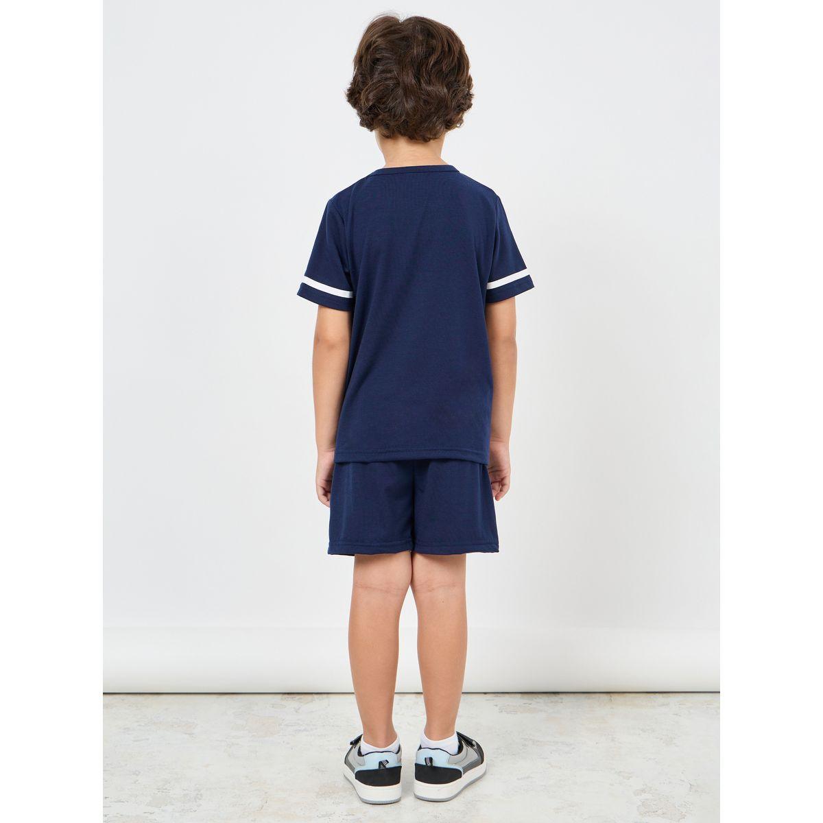 Styli Pack of 3 - Colorblock Printed T-Shirt, Shorts & Crossbody Bag-boys-clothing-setsandcoords-image-5