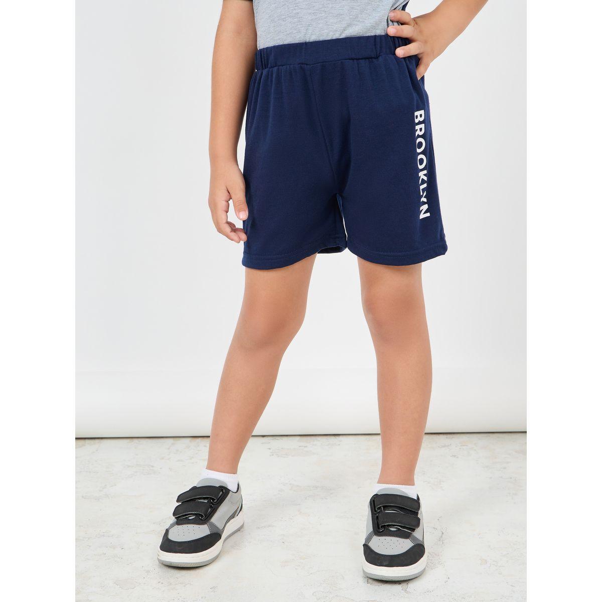 مجموعة من 3 - شنطة كروس، شورت مع تيشيرت بكتل الالوان-boys-clothing-setsandcoords-image-6