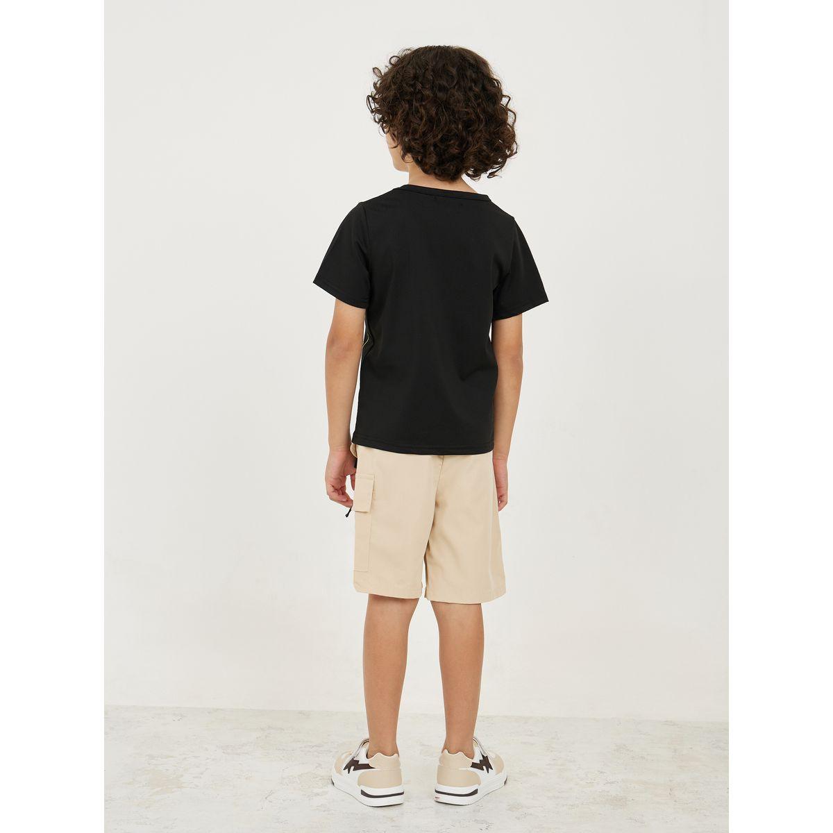 Styli Dinosaur Print T-Shirt & Cargo Short Set-boys-clothing-setsandcoords-image-4