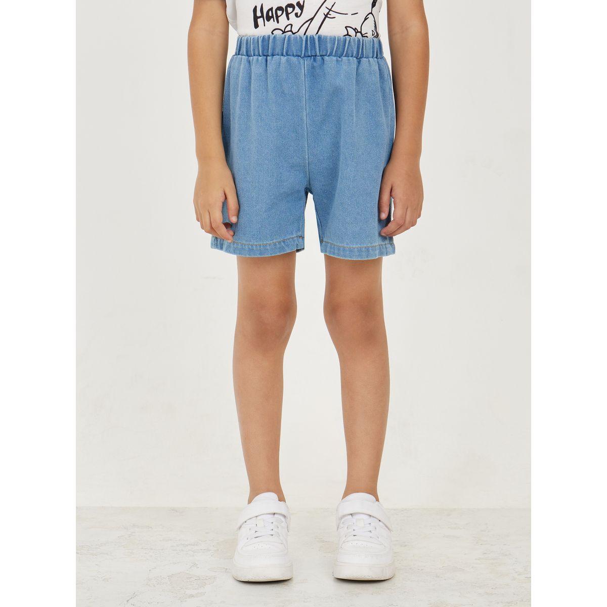 مجموعة من شورت دنيم وتيشيرت بنمط كتل الالوان-boys-clothing-setsandcoords-image-5