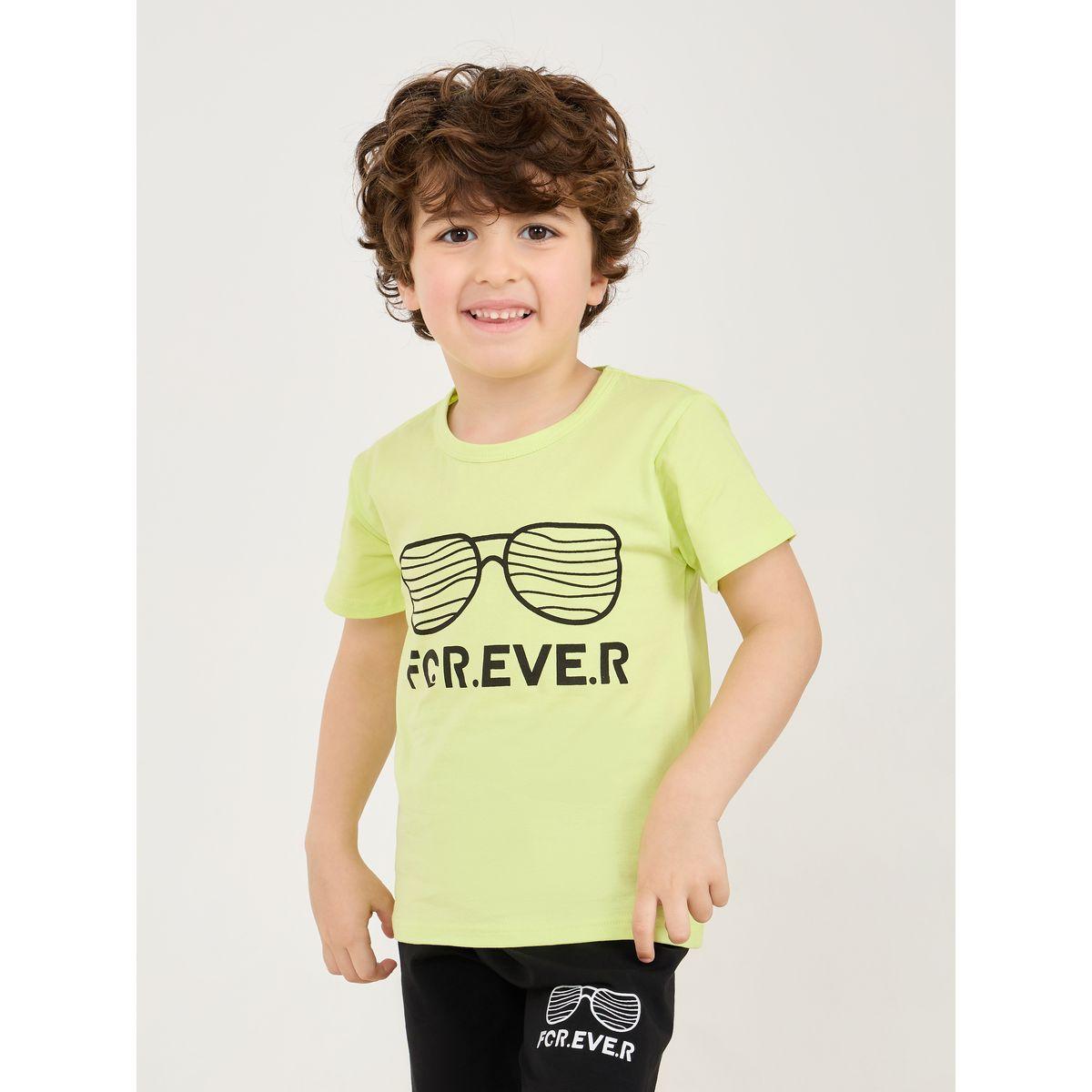 مجموعة من شورت وتيشيرت بطبعات-boys-clothing-nightwear-image-2