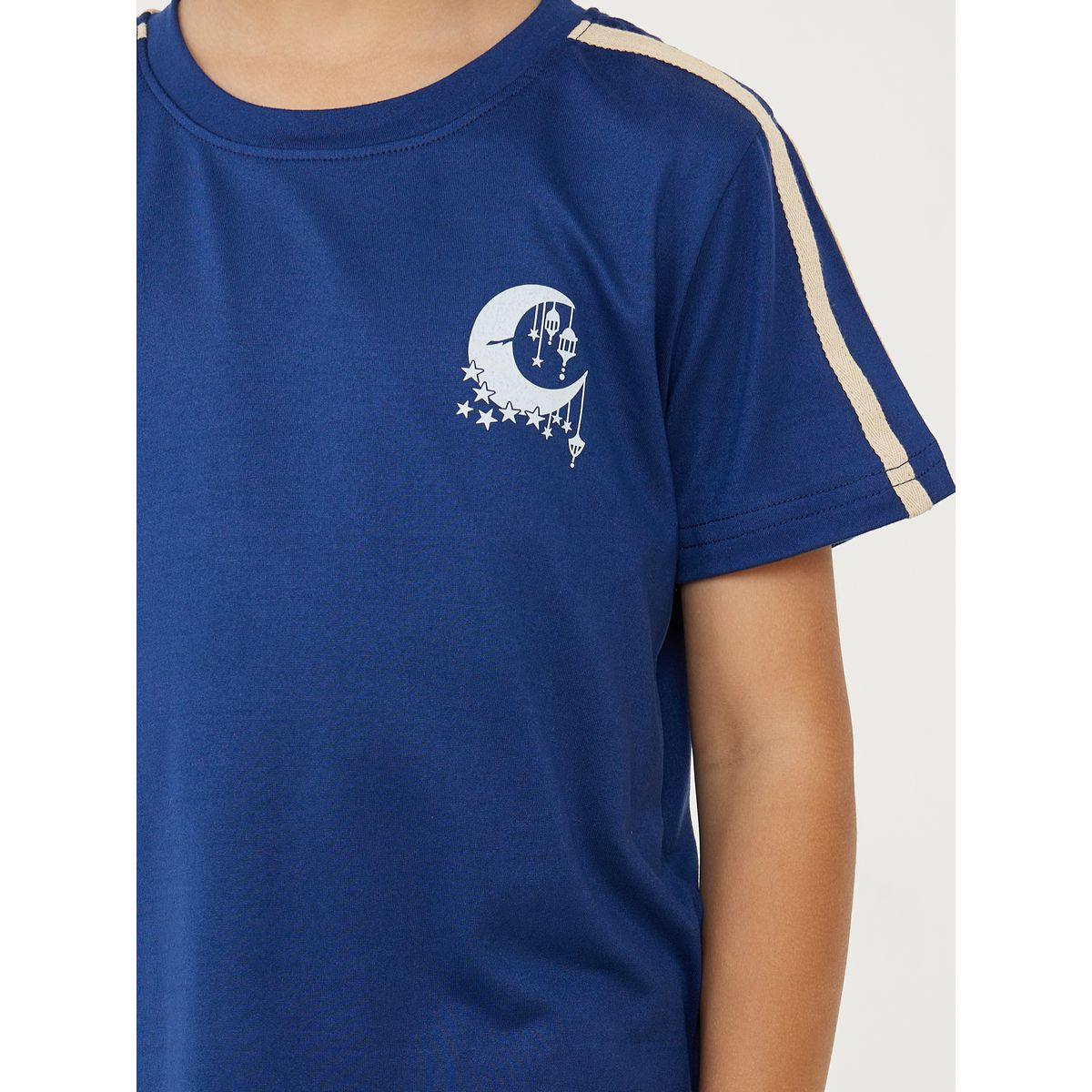 مجموعة من بنطال وتيشيرت بطبعة رمضان-boys-clothing-setsandcoords-image-3