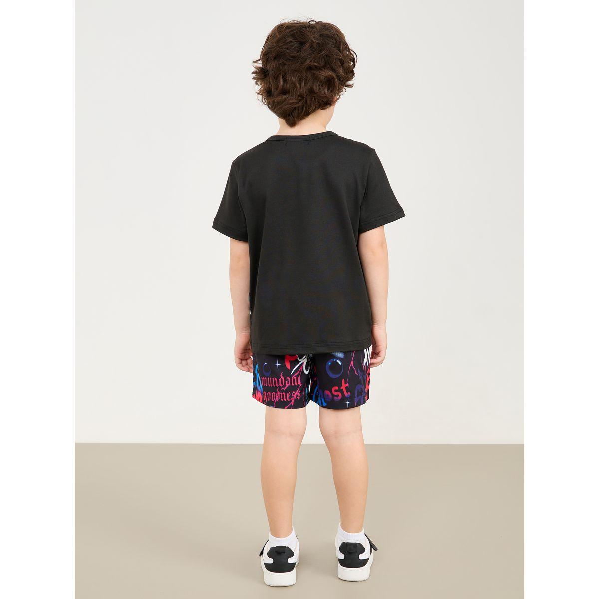 مجموعة من شورت وتيشيرت مع قبعة-boys-clothing-setsandcoords-image-5