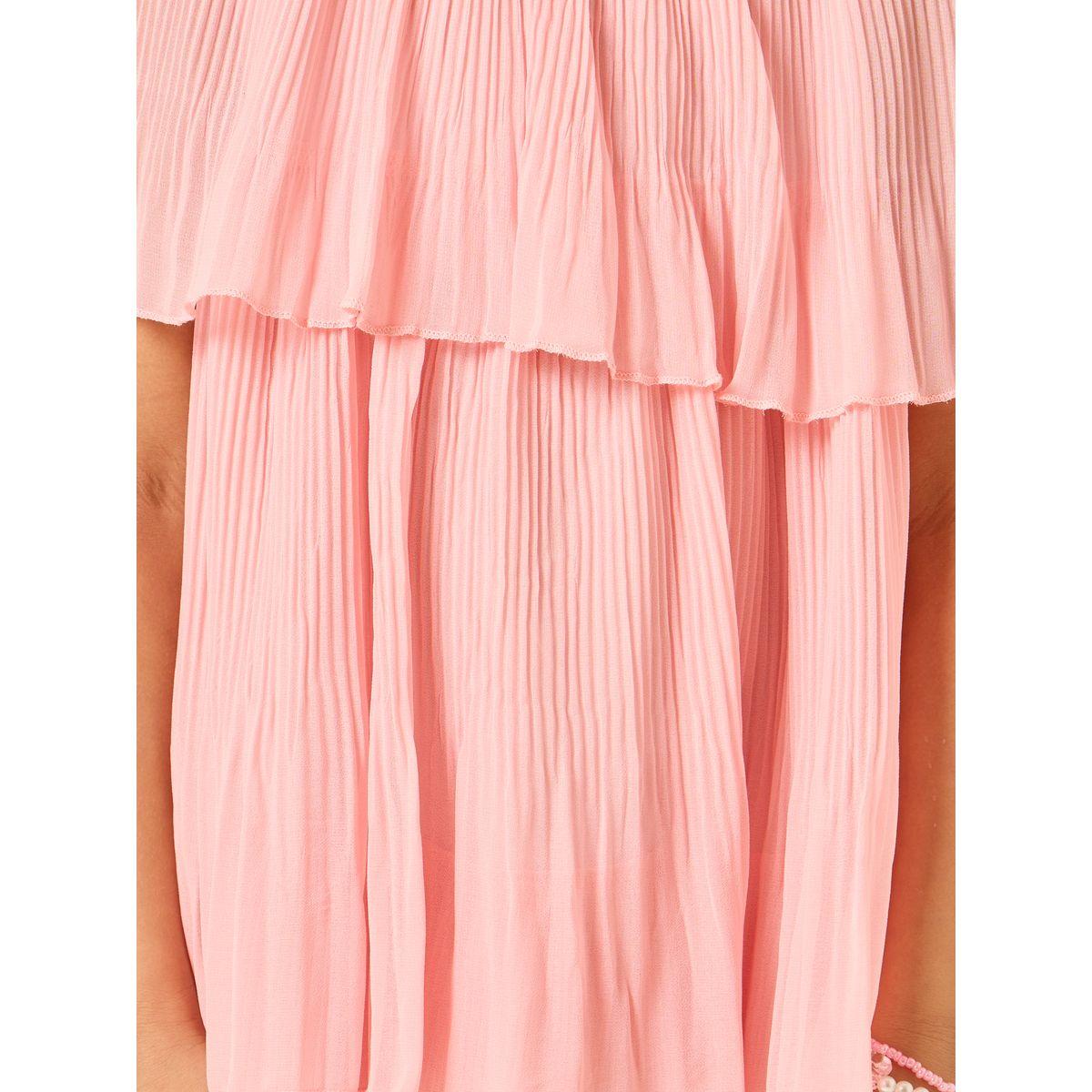 فستان بطول الركبة مع اكمام رداء-girls-clothing-dressesandjumpsuits-image-4
