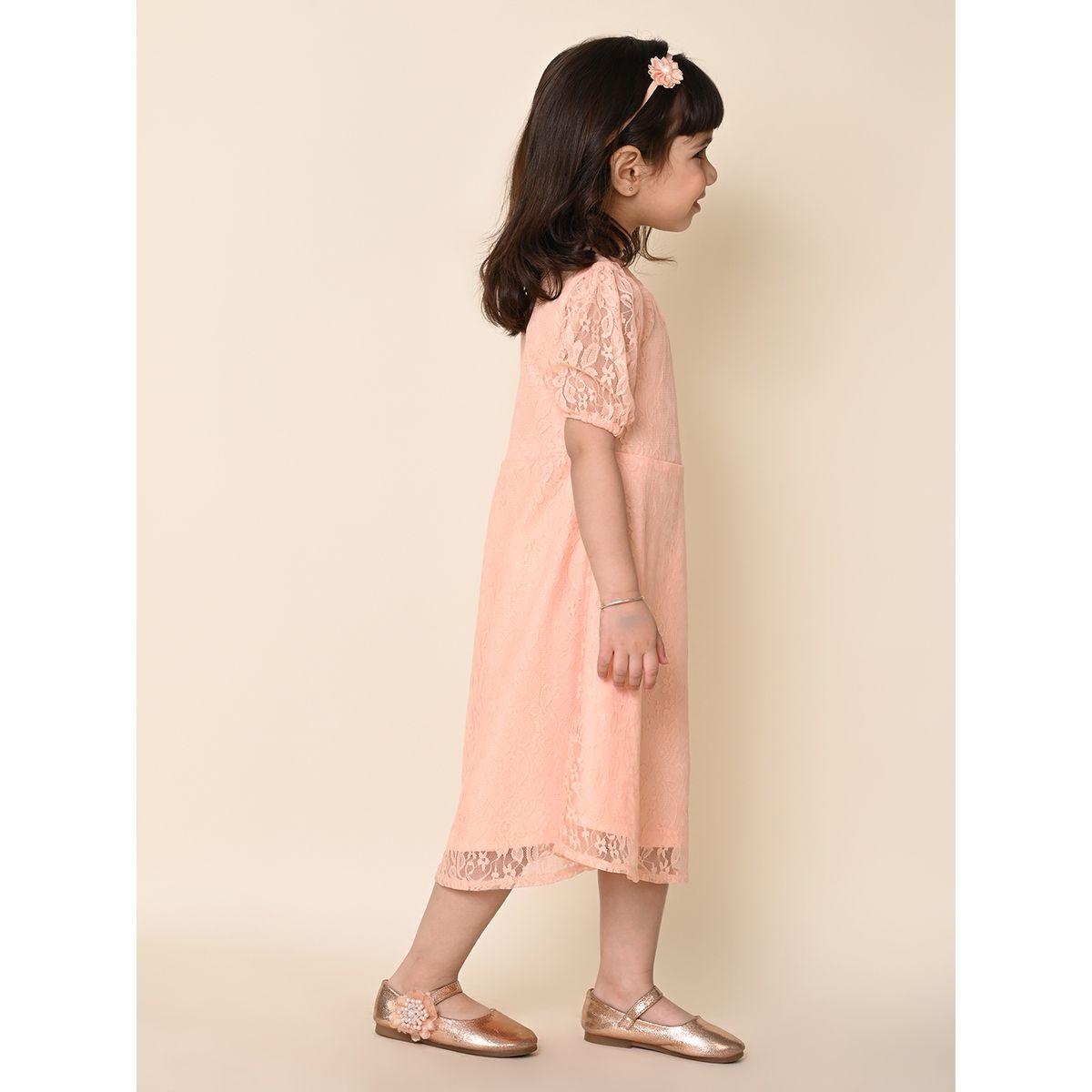 LilPicks X Styli  All Over Lace A-Line Dress-girls-clothing-dressesandjumpsuits-image-3
