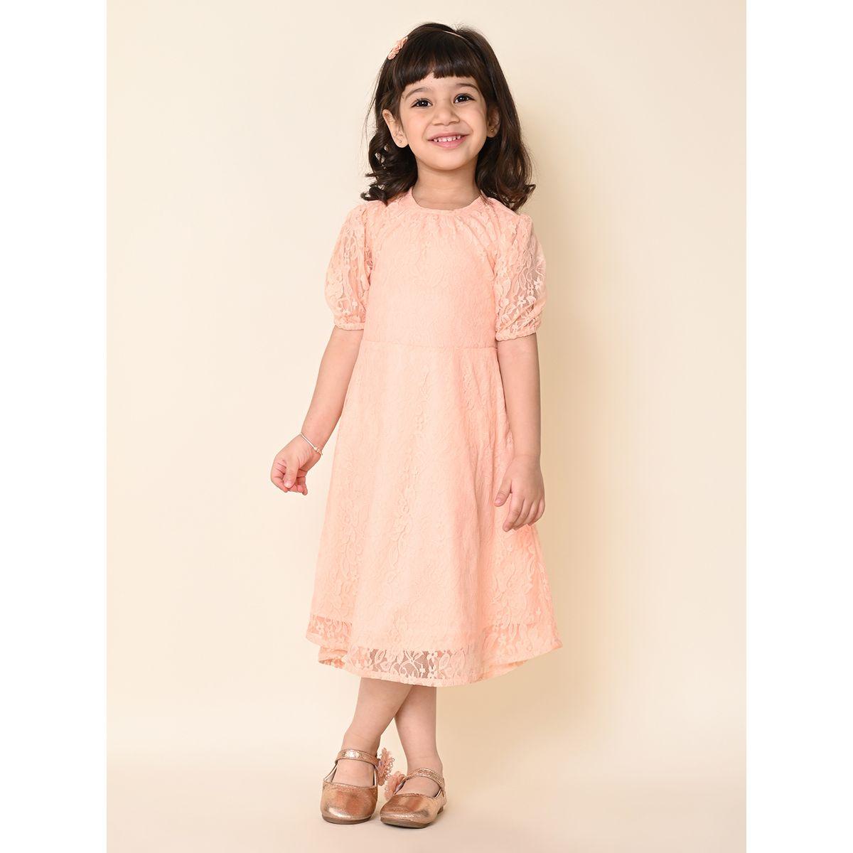 LilPicks X Styli  All Over Lace A-Line Dress-girls-clothing-dressesandjumpsuits-image-4