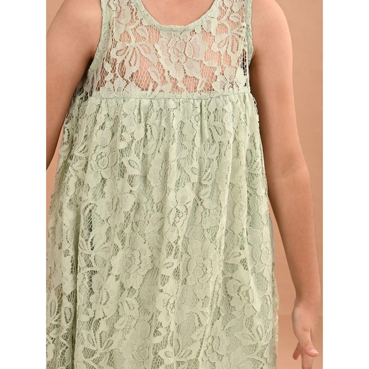 LilPicks X Styli  All Over Lace Tunic Dress-girls-clothing-dressesandjumpsuits-image-4