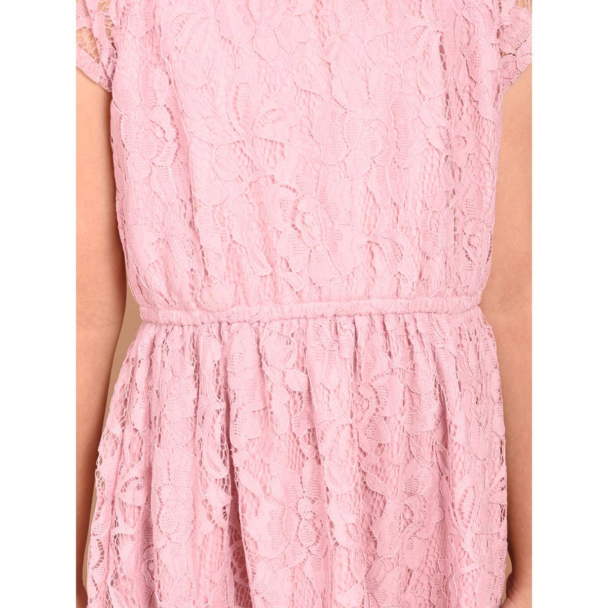 LilPicks X Styli  All Over Lace A-Line Dress-girls-clothing-dressesandjumpsuits-image-5