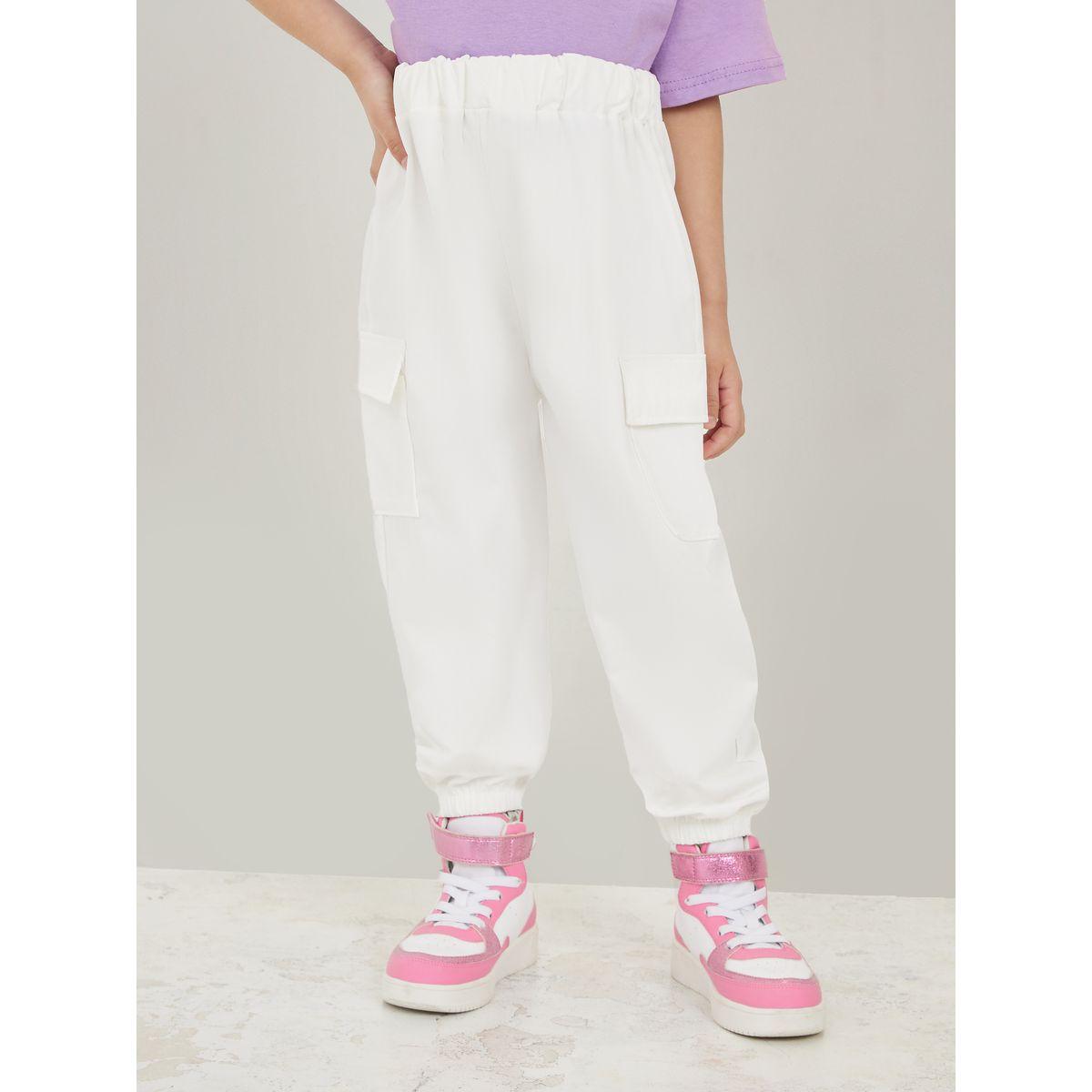 Styli Paperbag Waistband Cargo Pants-girls-clothing-bottoms-trousers-image-1