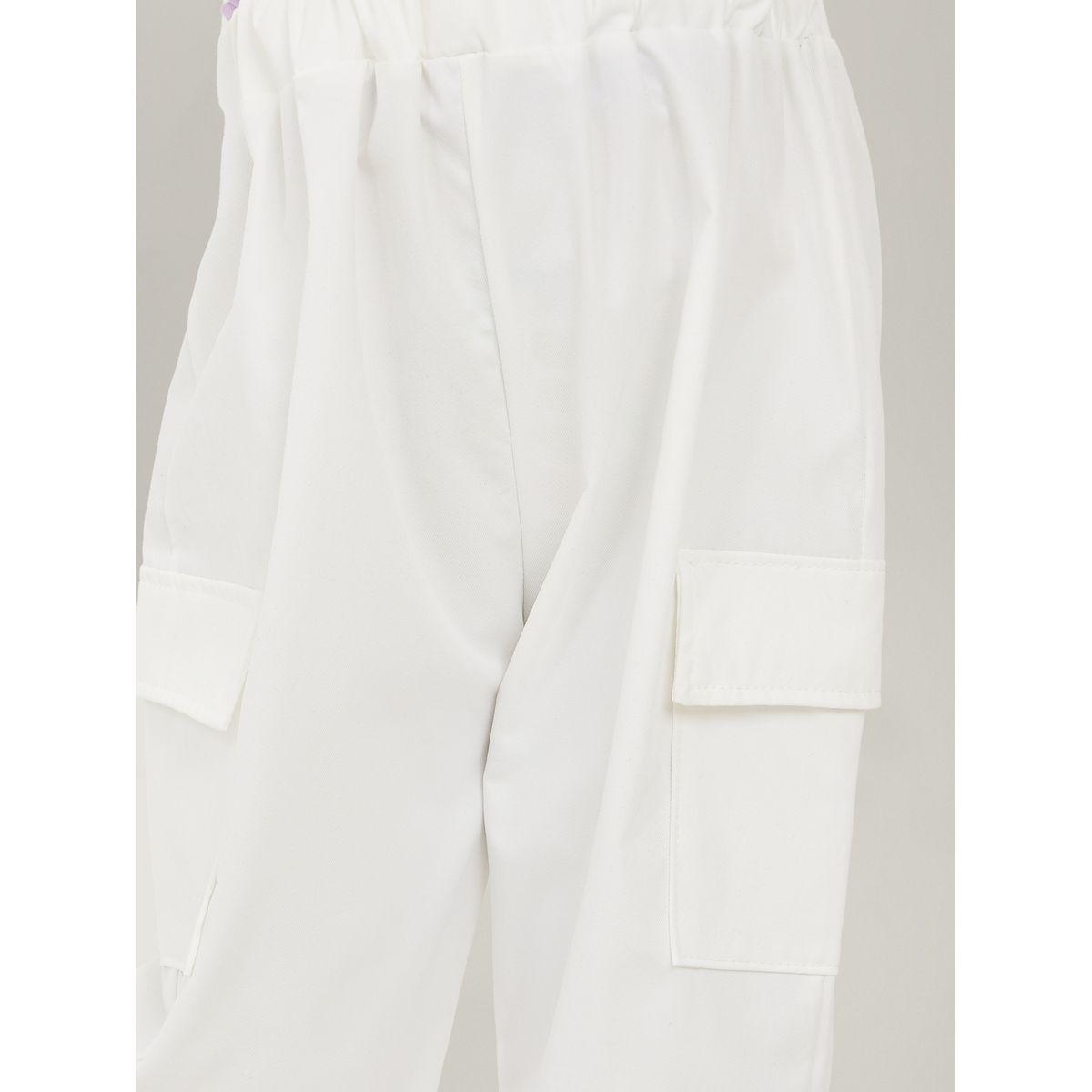 Styli Paperbag Waistband Cargo Pants-girls-clothing-bottoms-trousers-image-3