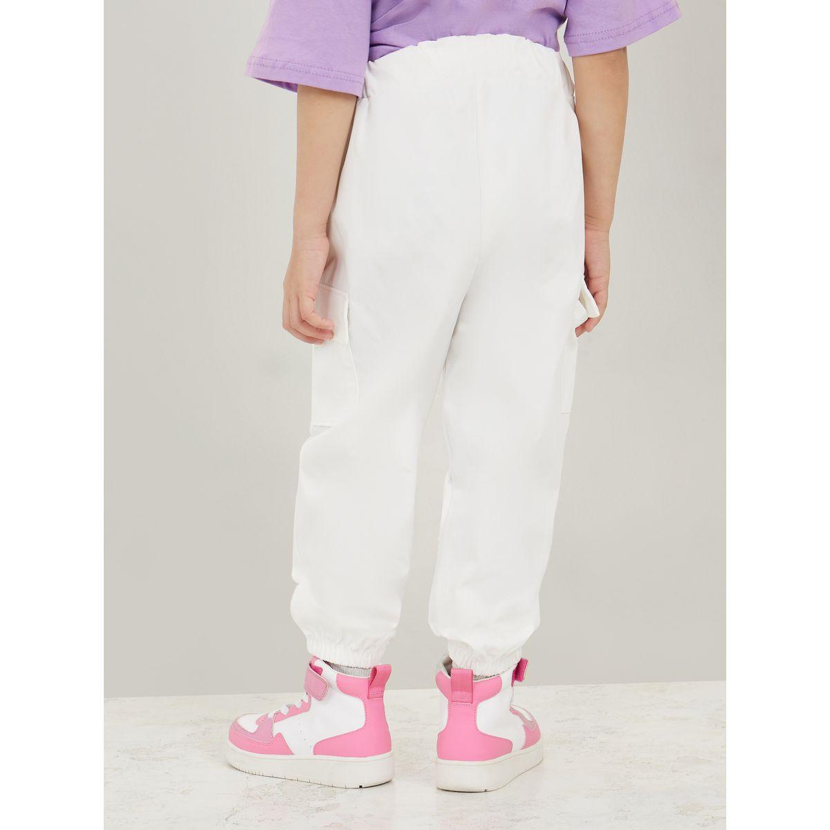 Styli Paperbag Waistband Cargo Pants-girls-clothing-bottoms-trousers-image-4