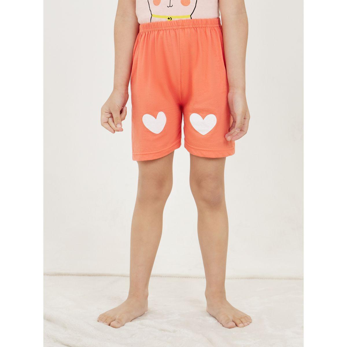 Styli Graphic Print Short Sleeve T-Shirt & Shorts Set-girls-clothing-nightwear-image-4