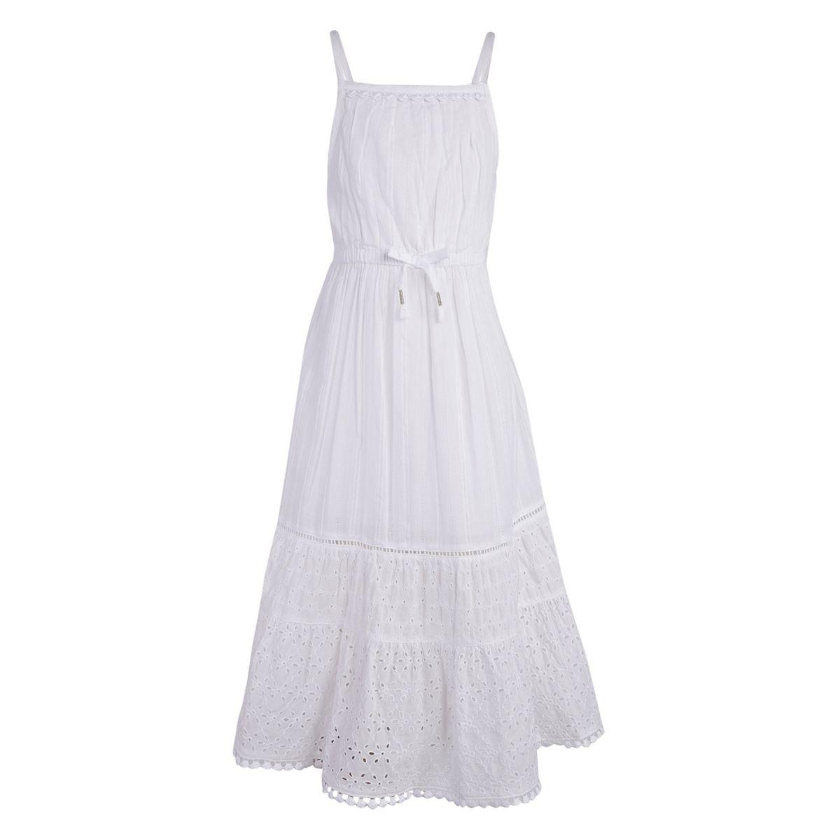 فستان طويل بتفاصيل مُطرّزة وكسرات-girls-clothing-dressesandjumpsuits-image-2