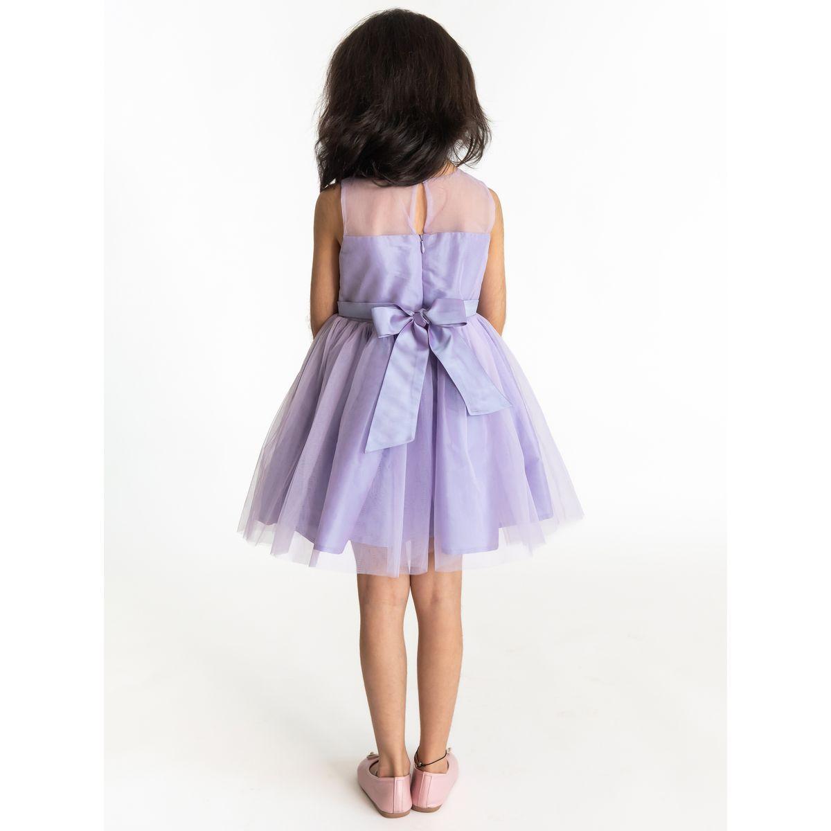 فستان سكاتر بتفاصيل شبكية وزهور-girls-clothing-dressesandjumpsuits-image-2