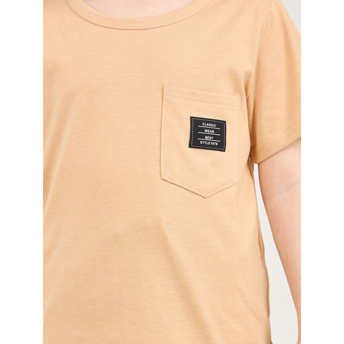 Styli Patch Pocket Detail Binding Neck T-shirt-boys-clothing-tshirtsandpolos-image-3