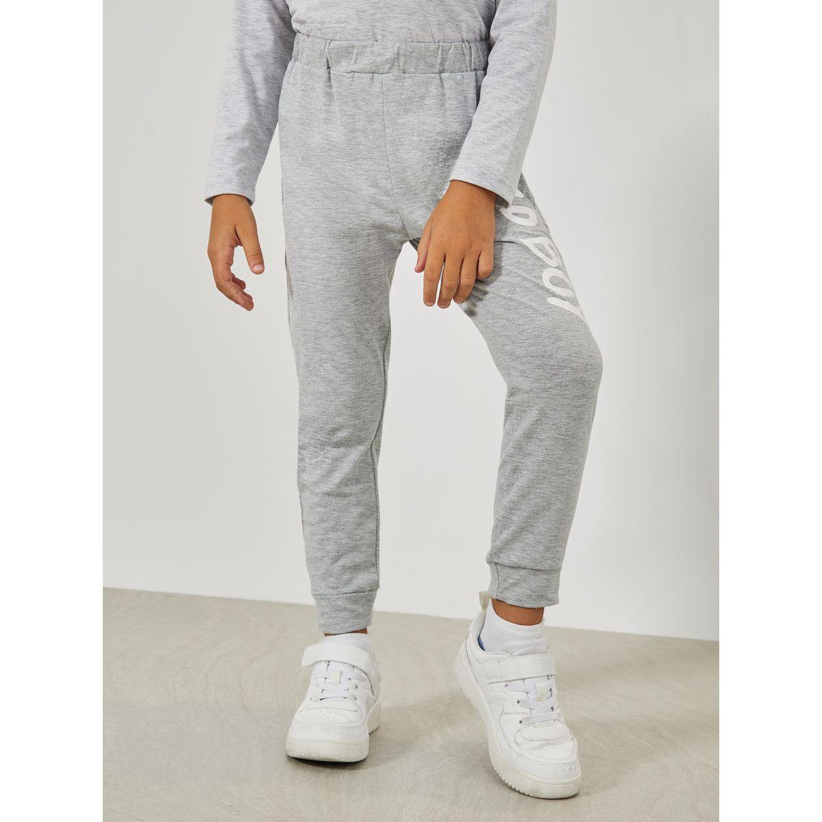 جوغر مطبع بكتابة مع خصر مطاطي-boys-clothing-bottoms-joggersandtrackpants-image-1