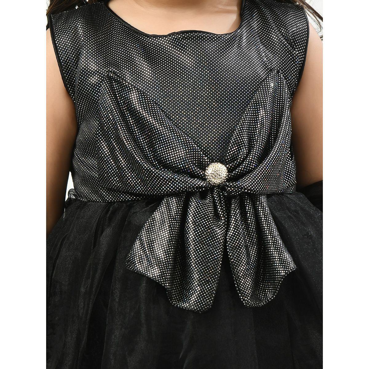 فستان بتفاصيل شبك مع ربطة فيونكة-girls-clothing-dressesandjumpsuits-image-3