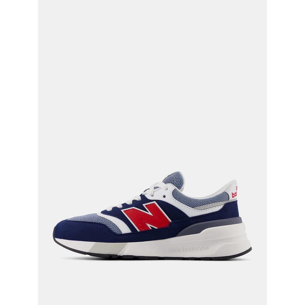 New Balance 997R Colorblock Lace Up Sneakers-girls-shoes-sneakers-image-2