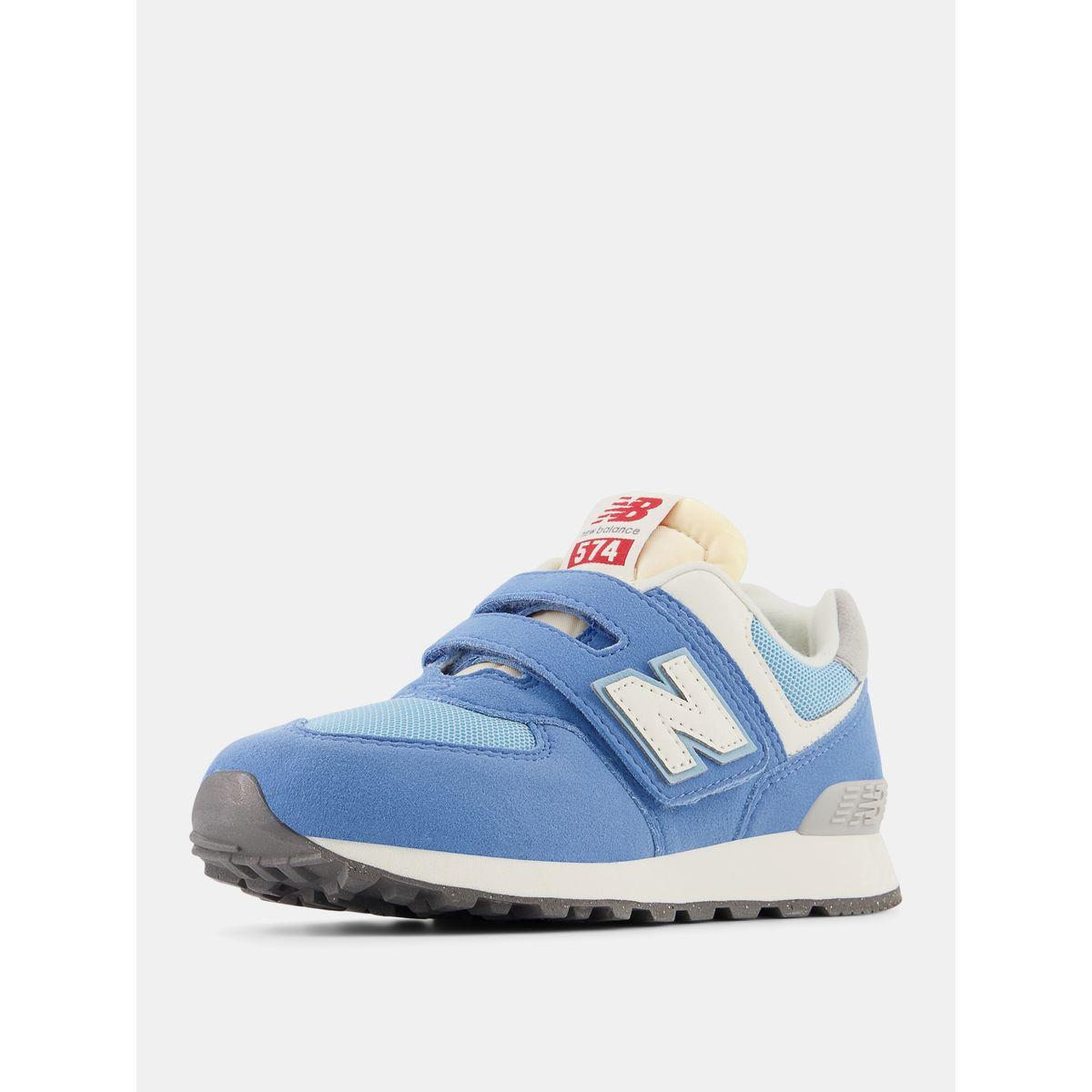 New Balance 574 Colorblock Hook & Loop Sneakers-girls-shoes-sneakers-image-3